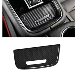 カーボンファイバー灰皿収納ボックスカバーキットポルシェパナメーラ 2017-21- Carbon fiber ashtray storage box cover kit for Porsche Panamera 2017-21- 【並行輸入品】