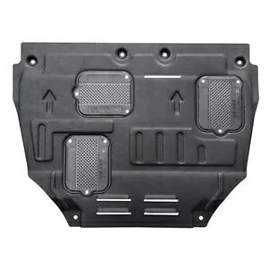 日産キック 2017-18 アンダーリッドエンジンシールドスプラッシュ保護フェンダーブラック- For Nissan Kicks 2017-18 underlid engine shield splash protection fenders black- 【並行輸入品】