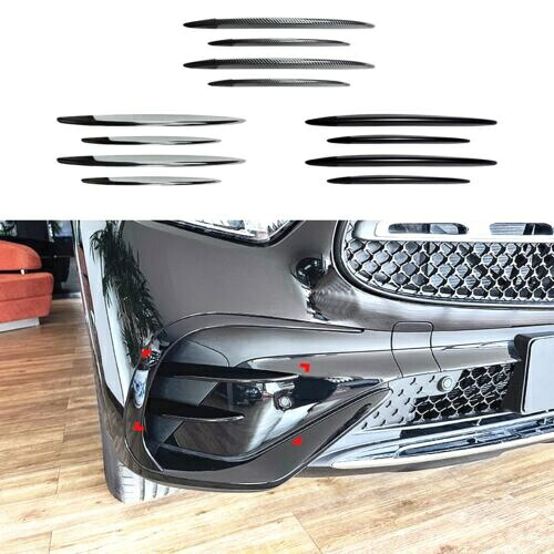 ベンツ GLC X254 2023-UP GLC260 GLC300 AMG フロントサイドベント装飾ブラック- For Benz GLC X254 2023-UP GLC260 GLC300 AMG Front Side Vent Decor Black- 【並行輸入品】