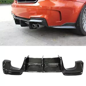 2011 2012-2013 BMW E82 1M RZ スタイルリアバンパーディフューザーカバートリム- For 2011 2012-2013 BMW E82 1M RZ style rear bumper diffuser cover trim- 【並行輸入品】