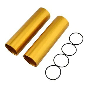 BMW RnineT アーバン G/S T 純粋なオートバイフォークスライダー保護カバーゴールド- For BMW RnineT Urban G/S T Pure Motorcycle Fork Slider Protective Covers Gold- 【並行輸入品】