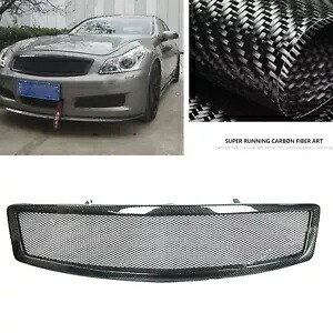 インフィニティ G G35 G37 2007-09 セダンフロントバンパーグリルラジエーターグリル新- For Infiniti G G35 G37 2007-09 Sedan Front Bumper Grille Radiator Grill New- 【並行輸入品】