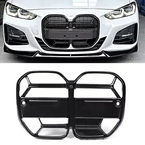 BMW G22 G23 4 シリーズ 2021-2023 フロントバンパーグリル換気グリル黒- For BMW G22 G23 4 series 2021-2023 front bumper grille ventilation grille black- 【並行輸入品】