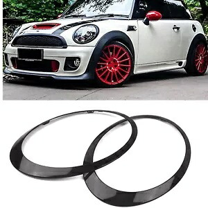 BMW クーパーミニ R55/R56/R57 R59 2007-2015 フロントヘッドライトフレーム装飾- For BMW Cooper Mini R55/R56/R57 R59 2007-2015 front headlights frame decor- 【並行輸入品】 35,750円