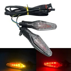 リアインジケーター LED シグナルライトランプ BMW R1250GS R1300GS S1000RR 1 ペア- Rear indicators LED signal light lamp for BMW R1250GS R1300GS S1000RR 1 pair- 【並行輸入品】