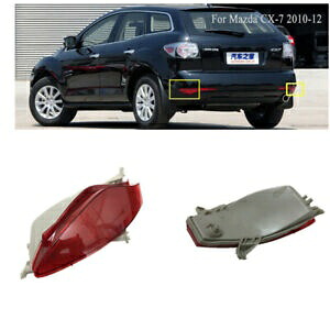 マツダ CX-7 2010 2011 2012 車のリアバンパーフォグランプ Lmape 新 2x- For Mazda CX-7 2010 2011 2012 car rear bumper fog lights Lmape new 2x- 【並行輸入品】