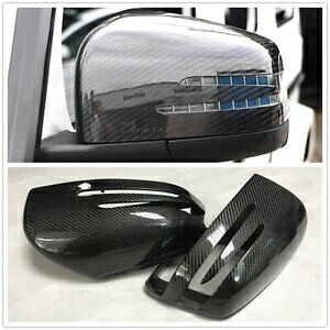 カーボンファイバーミラーキャップ ベンツ GLS クラス W463 2012 2013-2018 G500 G63 交換用- Carbon fiber mirror cap for Benz GLS class W463 2012 2013-2018 G500 G63 replacement- 【並行輸入品】