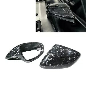 カーボンファイバー車のリアミラーカバーミラーキャップ 992 911 2019-23 J1 タイカン- Carbon Fiber Car Rear Mirror Cover Mirror Cap For 992 911 2019-23 J1 Taycan- 【並行輸入品】