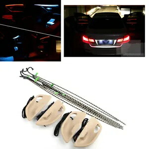 BMW F10/F11 10-2017 インテリア 2 色 LED ドア照明雰囲気ランプ- For BMW F10/F11 10-2017 Interior Two Color LED Door Illuminated Atmospheric Lamp- 【並行輸入品】