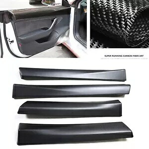 2016-20 テスラモデル 3 インテリアドアトリム装飾カバートリムマットブラック- For 2016-20 Tesla Model 3 Interior Door Trim Decorative Cover Trim Matte Black- 【並行輸入品】 71,390円
