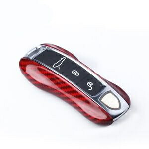 レッドスマート保護カバーキー装飾カバーポルシェパナメーラ 2017-2018- Red smart protective cover key decor cover for Porsche Panamera 2017-2018- 【並行輸入品】