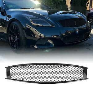 インフィニティ G37 2008-2013 2009 車のフロントバンパーグリルハニカムスタイル ABS- For Infiniti G37 2008-2013 2009 Car Front Bumper Grille Honeycomb Style ABS- 【並行輸入品】