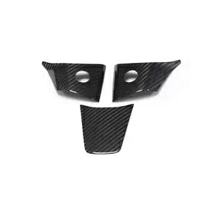 車内ステアリングホイール装飾カバートリム 2017 2018-2022 テスラモデル 3- Car Interior Steering Wheel Decor Cover Trim For 2017 2018-2022 Tesla Model 3- 【並行輸入品】