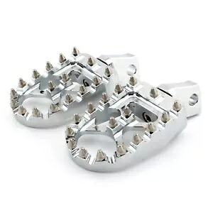 オートバイライダーフットレストフットレストワイドペダル BMW R18 Classic 2020+- Motorcycle rider footrests footrests wide pedal for BMW R18 Classic 2020+- 【並行輸入品】