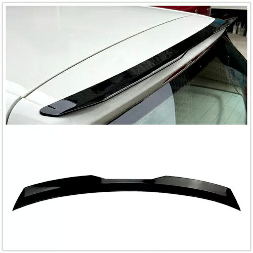 フォルクスワーゲン VW ゴルフ 6 リアディフューザーウイングカバートリム 2008-2013 黒- For Volkswagen VW Golf 6 rear diffuser wing cover trim 2008-2013 black- 【並行輸入品】