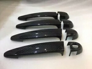 カーボンファイバードアハンドルカバー BMW E87 E90 E93 F30 X1 X2 X4 X5 X6 4 個- Carbon fiber door handle cover for BMW E87 E90 E93 F30 X1 X2 X4 X5 X6 4 PIECES- 【並行輸入品】