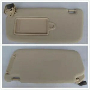 ヒュンダイアクセント 2006-2010 ウィンドウローラーブラインドカバ??ーサンバイザー L&R サイドベージュ- For Hyundai Accent 2006-2010 window roller blind cover sun visor L&R side beige- 【並行輸入品】