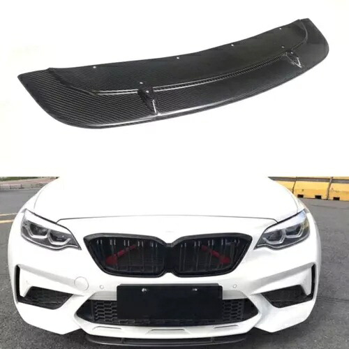 2016 2017-2018 BMW 2 シリーズ F87 M2 ST フロントエプロンスポイラーリップブラック- For 2016 2017-2018 BMW 2 Series F87 M2 ST front apron spoiler lip black- 【並行輸入品】