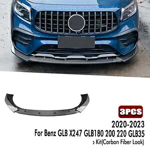 フロントバンパースプリッターリップ ベンツ GLB X247 20-23 GLB180 GLB35 AMG ブラック- Front bumper splitter lip for Benz GLB X247 20-23 GLB180 GLB35 AMG black- 【並行輸入品】 42,185円