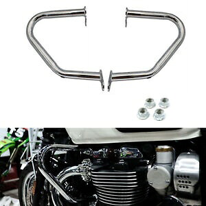 トライアンフボンネビル T100 2006 オートバイエンジンガードハンガードロップハンガーシルバー新- For Triumph Bonneville T100 2006 Motorcycle Engine Guard Hanger Drop Hanger Silver New- 【並行輸入品】