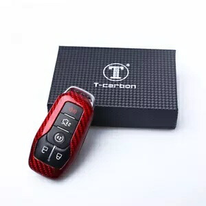 レッドスマートケースキー装飾カバーフォードマスタング 2015-2016 新しい- Red Smart Case Key Decor Cover For Ford Mustang 2015-2016 New- 【並行輸入品】