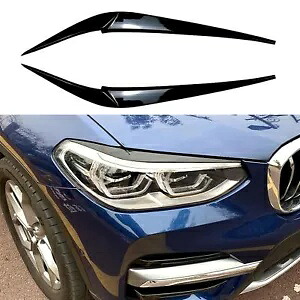 2018-2022 BMW X3 X4 G01 G02 ヘッドライトまぶたカバー光沢のある- For 2018-2022 BMW X3 X4 G01 G02 headlights eyelid cover shiny- 【並行輸入品】