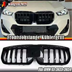 BMW X1 2023-2024 車のフロントバンパーグリッドラジエーターグリル換気グリル新しい- For BMW X1 2023-2024 car front bumper grid radiator grille ventilation grille new- 【並行輸入品】