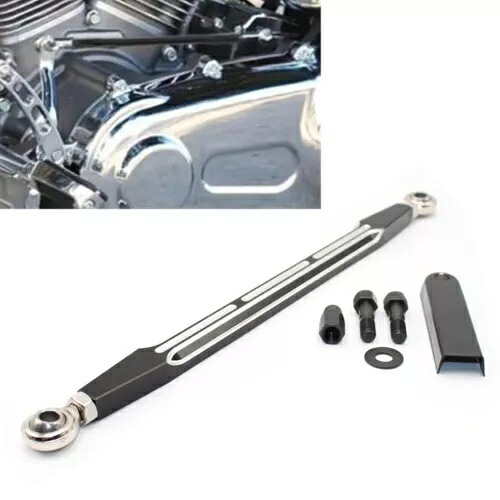 オートバイシフトリンケージシフトレバーハーレーファットボーイソフテイルロッカーブラック新- Motorcycle shift linkages shift lever for Harley fatboy softail rocker black new- 【並行輸入品】｜詳細画像