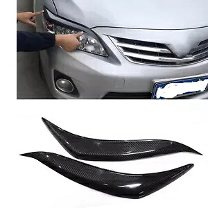 トヨタカローラ 2011-2013 車のヘッドライトまぶた眉毛トリム- For Toyota Corolla 2011-2013 Car Headlights Eyelid Eyebrows Trim- 【並行輸入品】