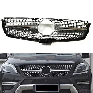 2012-15 ベンツ W166 ML クラス ML300 ML320 ML350 ML400 フロントバンパーグリル- For 2012-15 Benz W166 ML-Class ML300 ML320 ML350 ML400 Front Bumper Grille- 【並行輸入品】