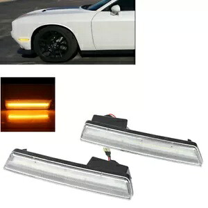 2008-2014 2013 ダッジ チャレンジャー サイド マーカー インジケーター シグナル ライト ランプ用- For 2008-2014 2013 Dodge Challenger Side Marker Indicator Signal Light Lamp- 【並行輸入品】 34,320円