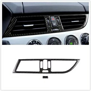 2009 2010-2016 BMW Z4 E89 中換気スロット用トリムステッカー- For 2009 2010-2016 BMW Z4 E89 trim stickers for medium ventilation slots- 【並行輸入品】