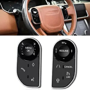 ランドローバーレンジローバー L405 2013-2017 2014 液晶ステアリングホイールコントロールボタン 2X- For Land Rover Range Rover L405 2013-2017 2014 LCD Steering Wheel Control Buttons 2X- 【並行輸入品】