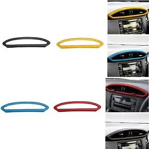グレー車中央制御エアアウトレットカバースバル BRZ トヨタ 86 13-20- Gray Car Central Control Air Outlet Cover for Subaru BRZ Toyota 86 13-20- 【並行輸入品】