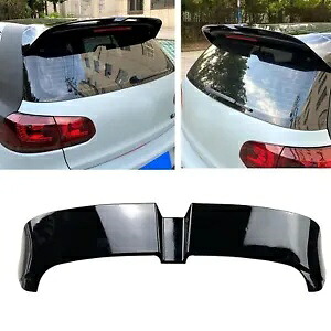 2008-2013 2012 フォルクスワーゲン ゴルフ 6 MK6 GTI R 黒光沢のあるリアスポイラーリップ- For 2008-2013 2012 Volkswagen Golf 6 MK6 GTI R black shiny rear spoiler lip- 【並行輸入品】 42,240円