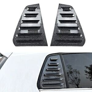 フォルクスワーゲン Golf7 MK7 MK7.5 13-19 車のリアサイドウィンドウシャッターカバー- For Volkswagen Golf7 MK7 MK7.5 13-19 Car Rear Sides Window Shutter Cover- 【並行輸入品】