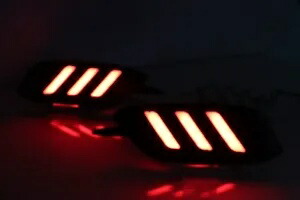 ホンダ Civci 2016 2017 2018 リアバンパー信号灯マーキングライト新- For Honda Civci 2016 2017 2018 rear bumper signal light marking light new- 【並行輸入品】