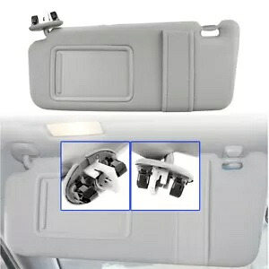 ドライバー サンバイザー 07-2009 2010-2011 トヨタ カムリ用/サンルーフ付き グレー- Driver Sun visor for 07-2009 2010-2011 Toyota Camry with/Sunroof Grey- 【並行輸入品】