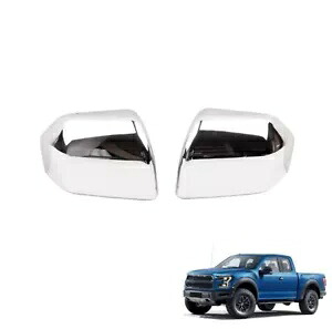 フォード F150 車のサイドリアミラーカバーミラーキャップ新シルバー 2 個- For Ford F150 Car Side Rear Mirror Cover Mirror Cap New Silver 2PCS- 【並行輸入品】