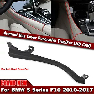 2010 2011-2017 BMW 5 シリーズ F10 フロントセンターエッジコンソールモールディングブラック- For 2010 2011-2017 BMW 5 Series F10 front center edge console molding black- 【並行輸入品】