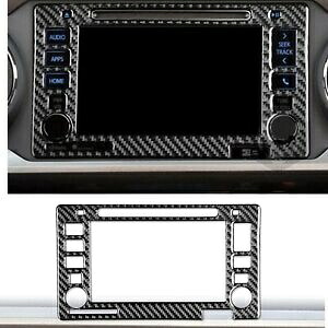 トヨタ タコマ 2016-2022 2017 カーセンターナビゲーションスクリーンパネル成形- For Toyota Tacoma 2016-2022 2017 Car Center Navigation Screen Panel Molding- 【並行輸入品】