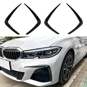 BMW 3 シリーズ G20 M スポーツ 320i 325i 19-22 サイドベントフィントリムブラック- For BMW 3 Series G20 M Sport 320i 325i 19-22 Side Vent Fin Trim Black- 【並行輸入品】