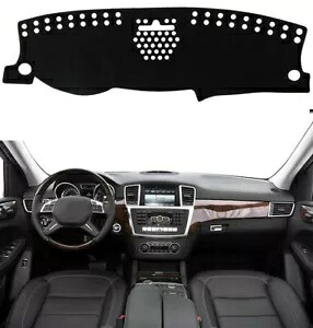 ダッシュボード カバー マット カバー メルセデス ベンツ ML クラス 2014 ブラック 1x- Dashboard cover mat cover for Mercedes Benz ML class 2014 black 1x- 【並行輸入品】