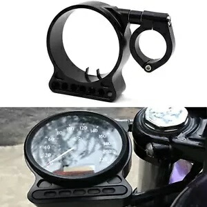 ハーレースポーツスター XL 883 1200 1995-14 2013 サイドスピードメーター変換マウントブラック- For Harley Sportster XL 883 1200 1995-14 2013 side speedometer conversion mount black- 【並行輸入品】