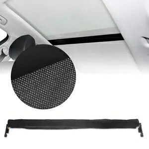 Vw ゴルフ 7 MK7 車のサンバイザーローラーブラインド生地太陽ローラーブラインド黒- For VW Golf 7 MK7 car sun visor roller blind fabric sun roller blind black- 【並行輸入品】