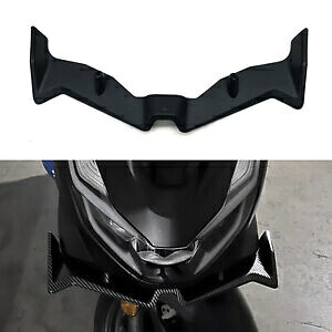 ブラックフロントベゼルウイングレットカバーホンダ PCX125 PCX160 2021-23 2022- Black Front Bezel Winglets Cover For Honda PCX125 PCX160 2021-23 2022- 【並行輸入品】