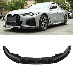 BMW 4 シリーズ G26 4 ドア M スポーツ 2020-2021 フロントバンパースポイラーリップ新- For BMW 4 series G26 4 door M sport 2020-2021 front bumper spoiler lip new- 【並行輸入品】