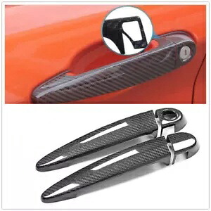 カーボンファイバー車のドアハンドルカバー BMW F22 F23 スマートキーホール付き- Carbon fiber car door handle cover for BMW F22 F23 with smart keyhole- 【並行輸入品】
