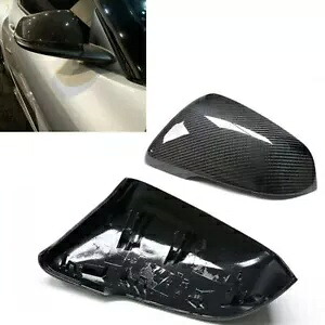 トヨタ スープラ 2018-2020 サイドミラーカバーキャップ交換用カーボンファイバーブラック- For Toyota Supra 2018-2020 Side Mirror Cover Cap Replace Carbon Fiber Black- 【並行輸入品】