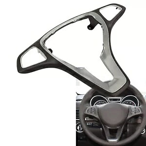 インテリアステアリングホイールトリムベンツ W176 2016-2018 W246 W205 W117 W218 X253 新しい- Interior steering wheel trim for Benz W176 2016-2018 W246 W205 W117 W218 X253 new- 【並行輸入品】